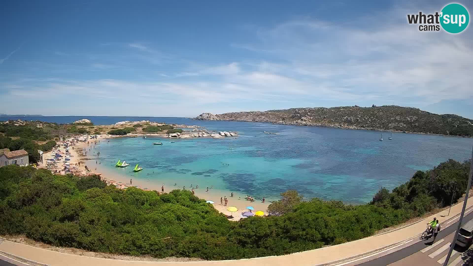 Webcam Rena di Levante – Live View from Capo Testa
