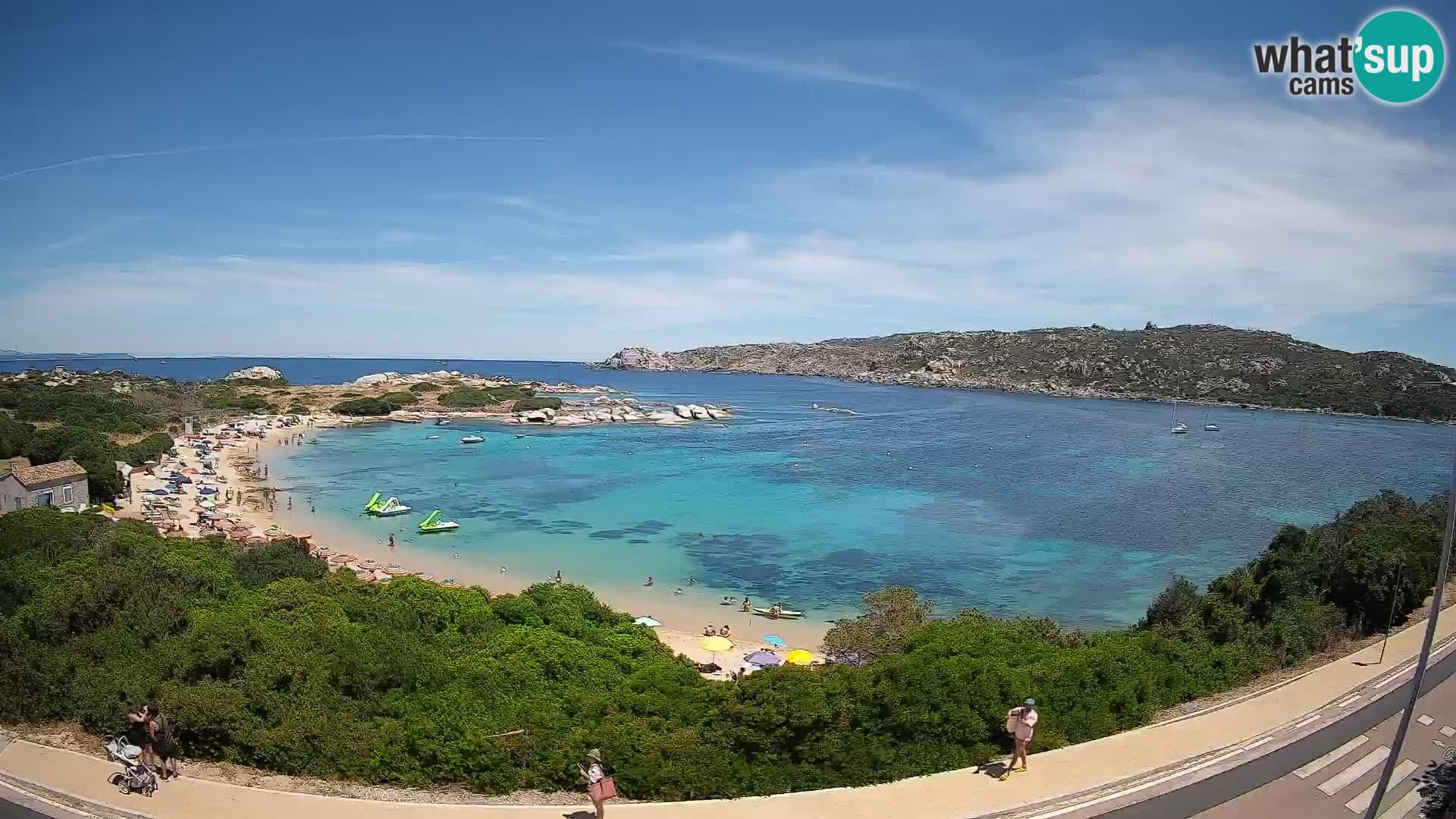 Webcam Rena di Levante – Vista en directo desde Capo Testa