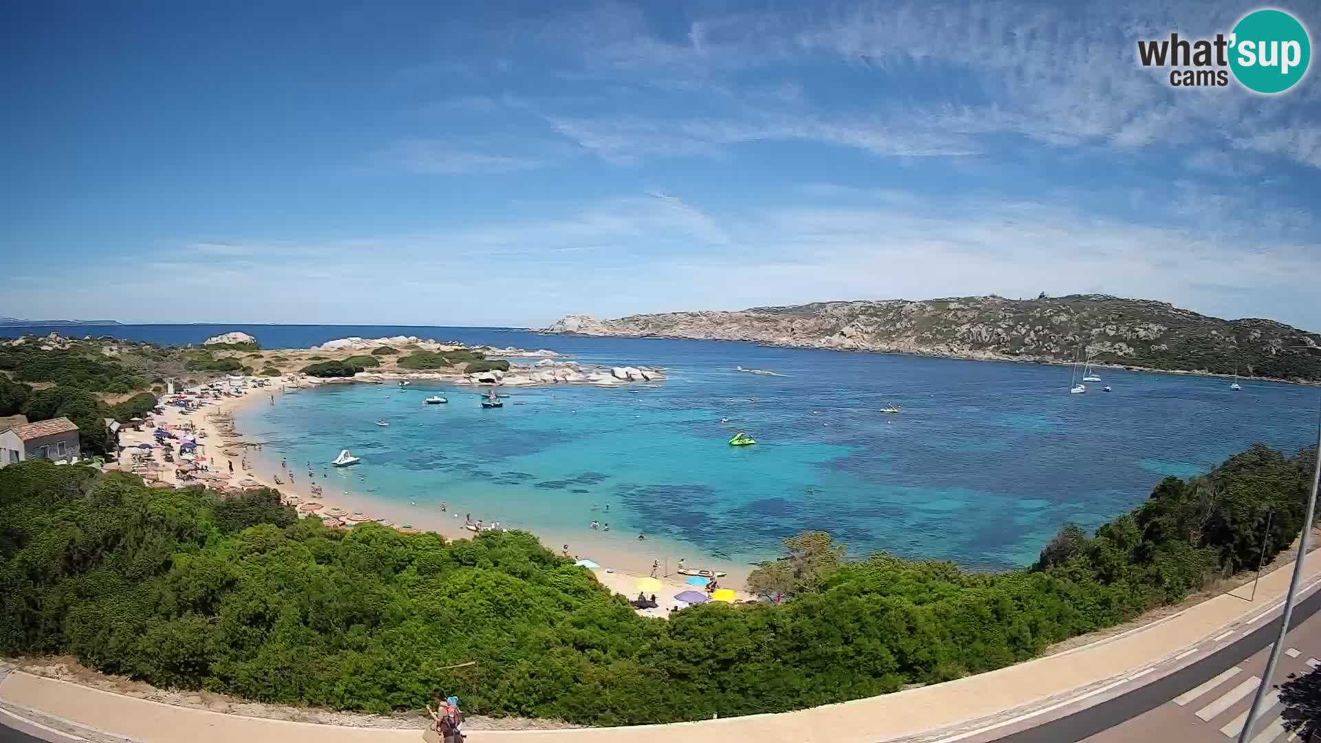 Webcam Rena di Levante – Live View from Capo Testa