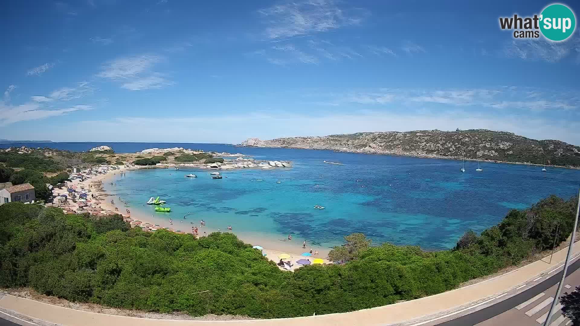 Webcam Rena di Levante – Vista en directo desde Capo Testa