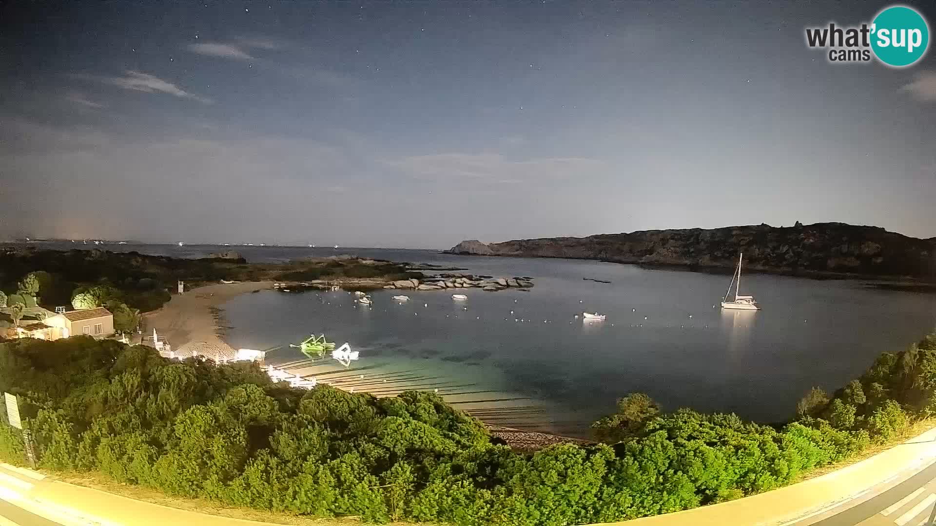 Webcam Rena di Levante – Vista en directo desde Capo Testa