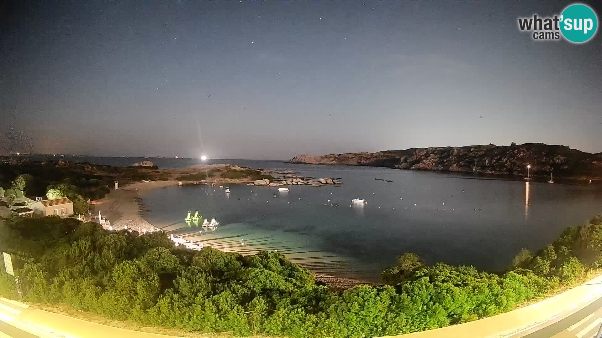 Webcam Rena di Levante – Live View from Capo Testa