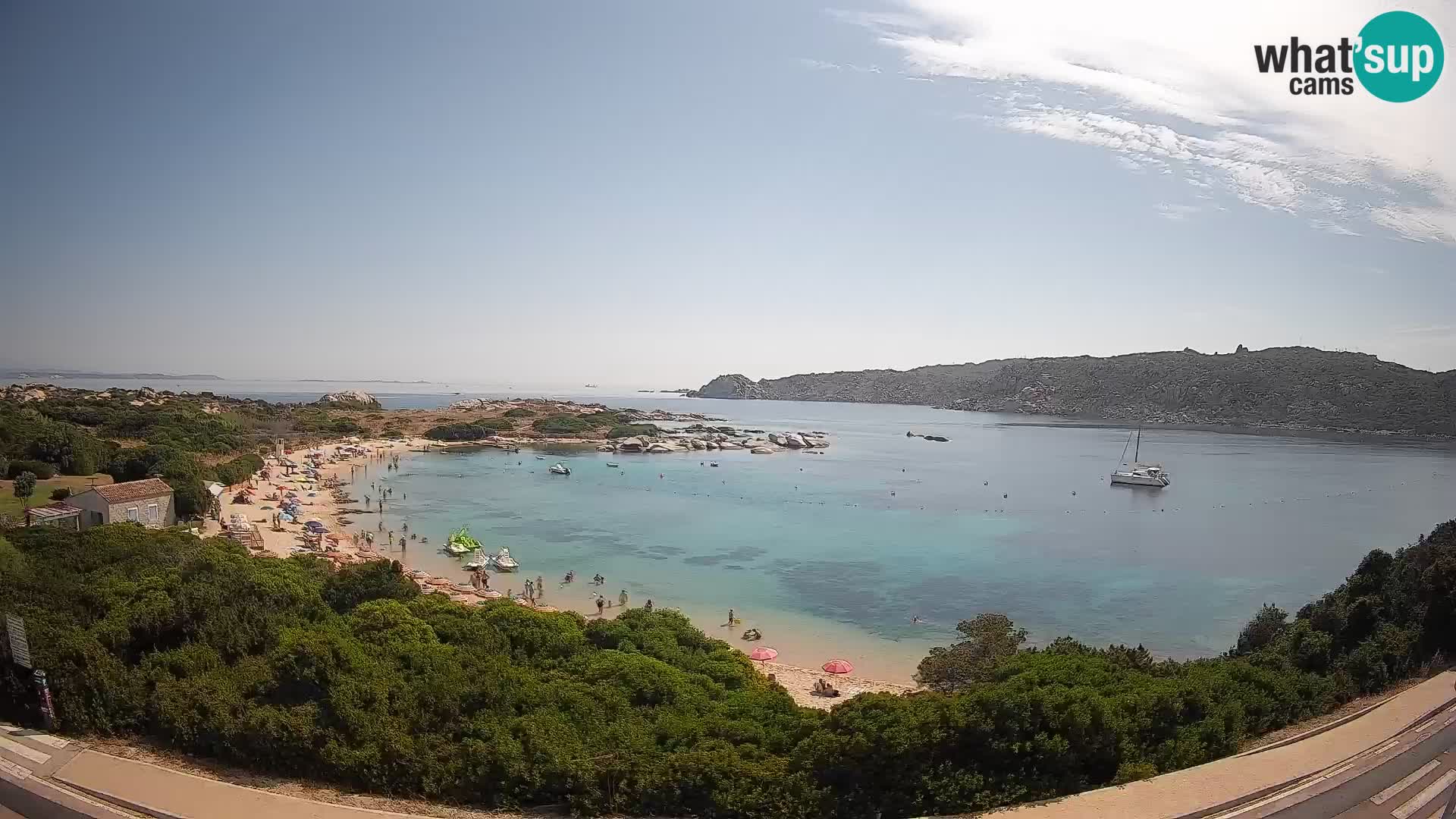 Webcam Rena di Levante – Vue en direct depuis Capo Testa