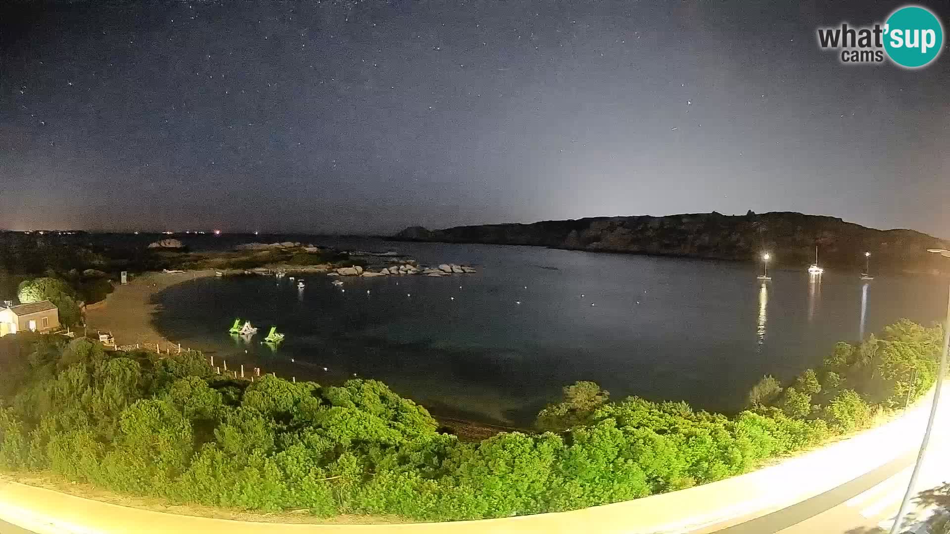 Web kamera Rena di Levante – Pogled uživo s Capo Testa