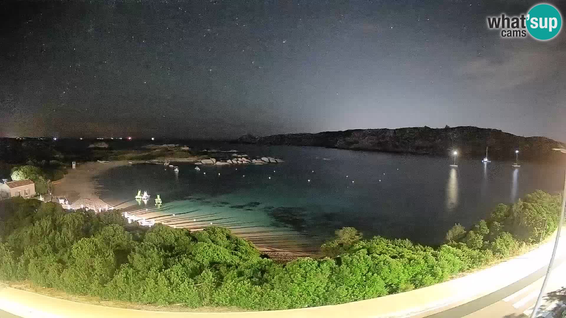 Spletna kamera Rena di Levante – Pogled v živo na Capo Testa