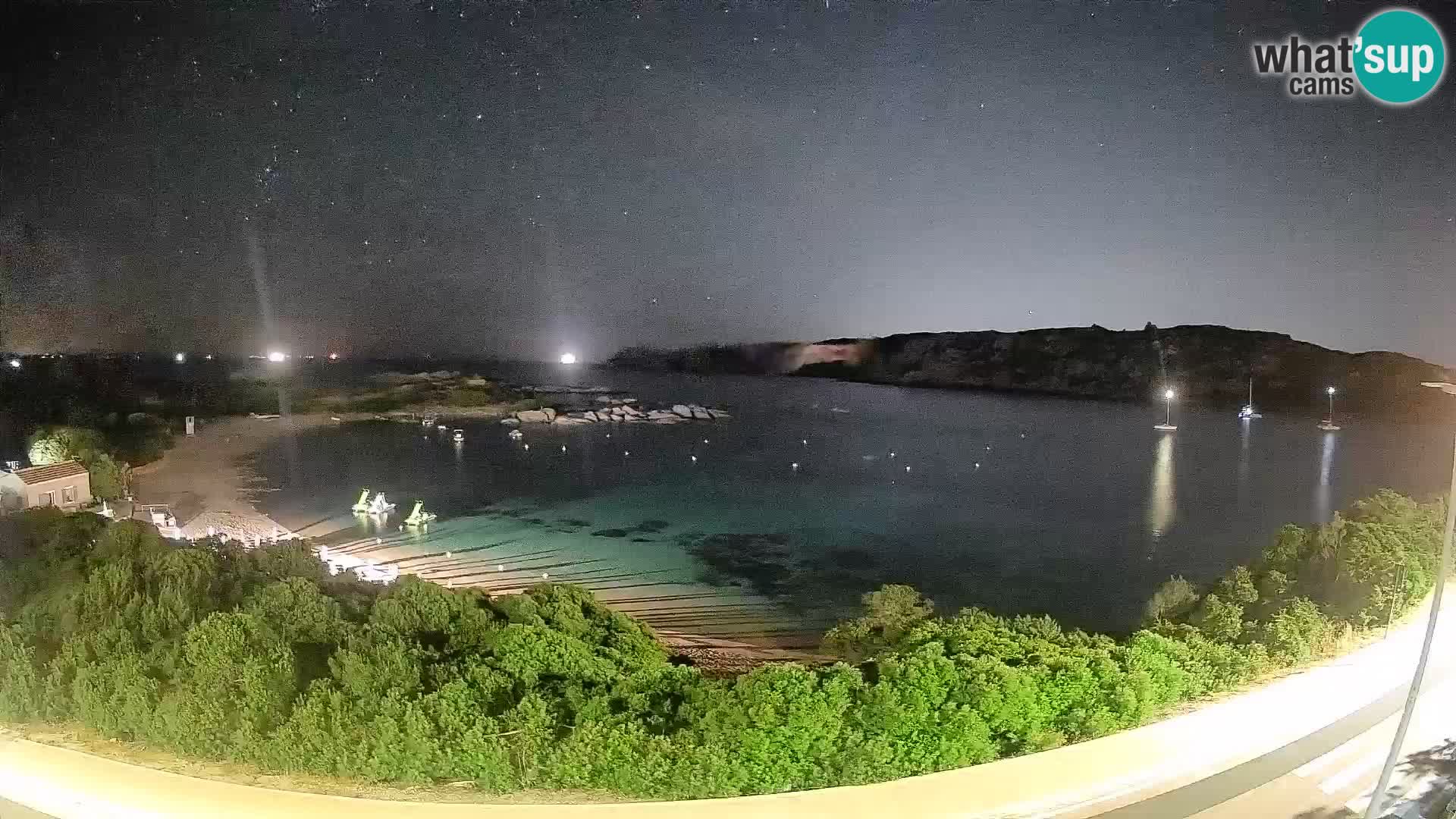 Webcam Rena di Levante – Live View from Capo Testa