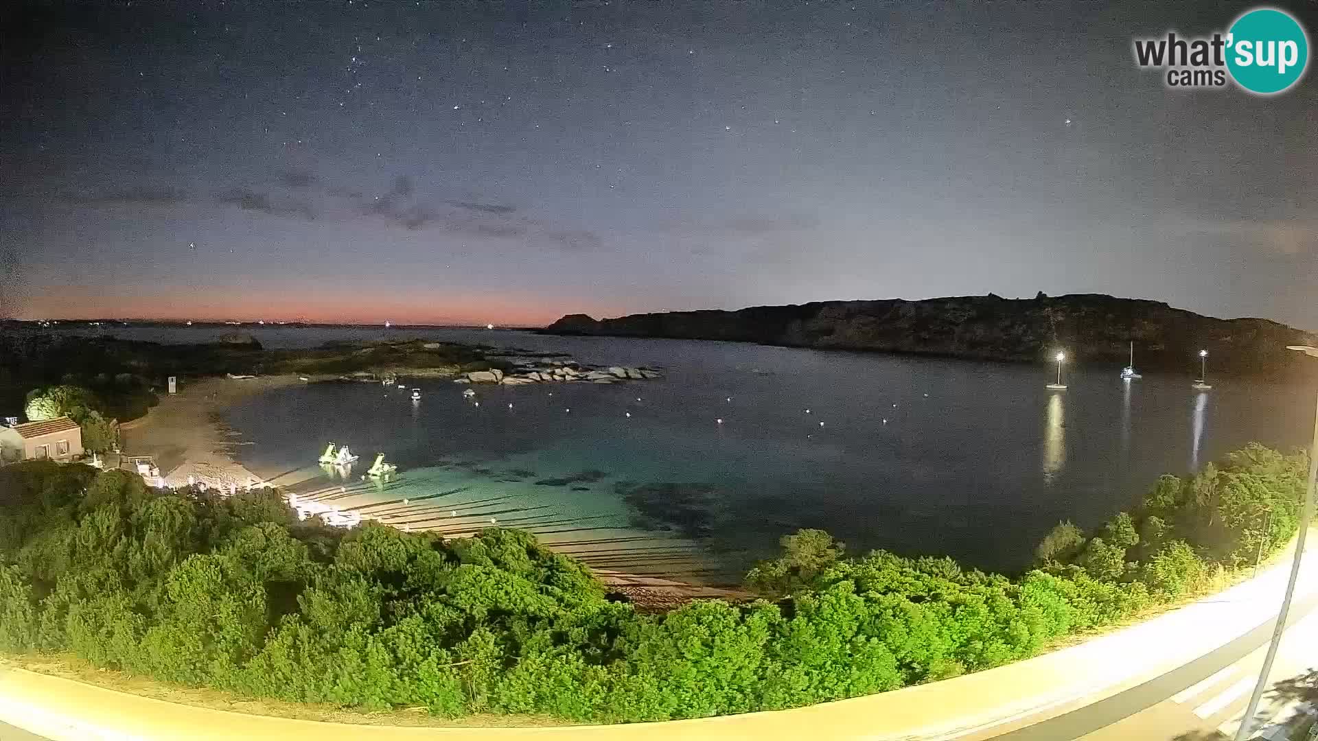 Webcam Rena di Levante – Live View from Capo Testa