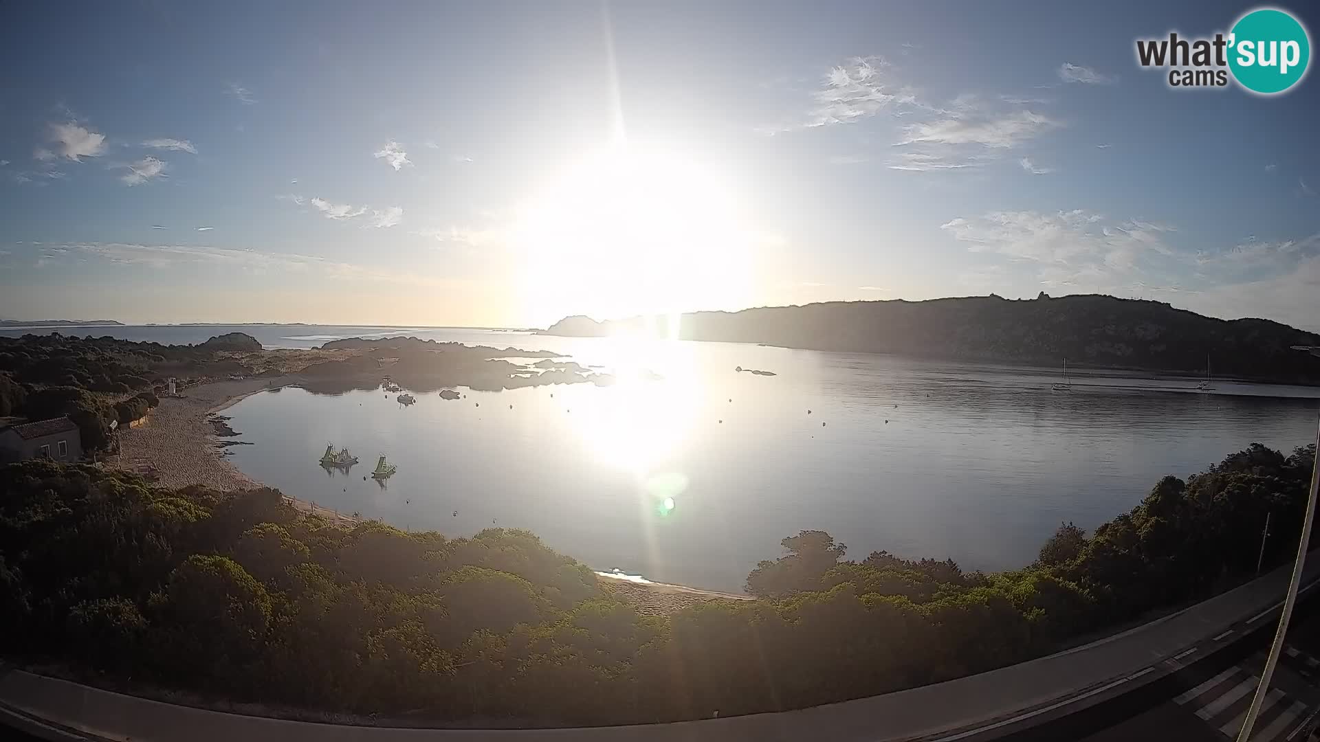 Webcam Rena di Levante – Vista live da Capo Testa
