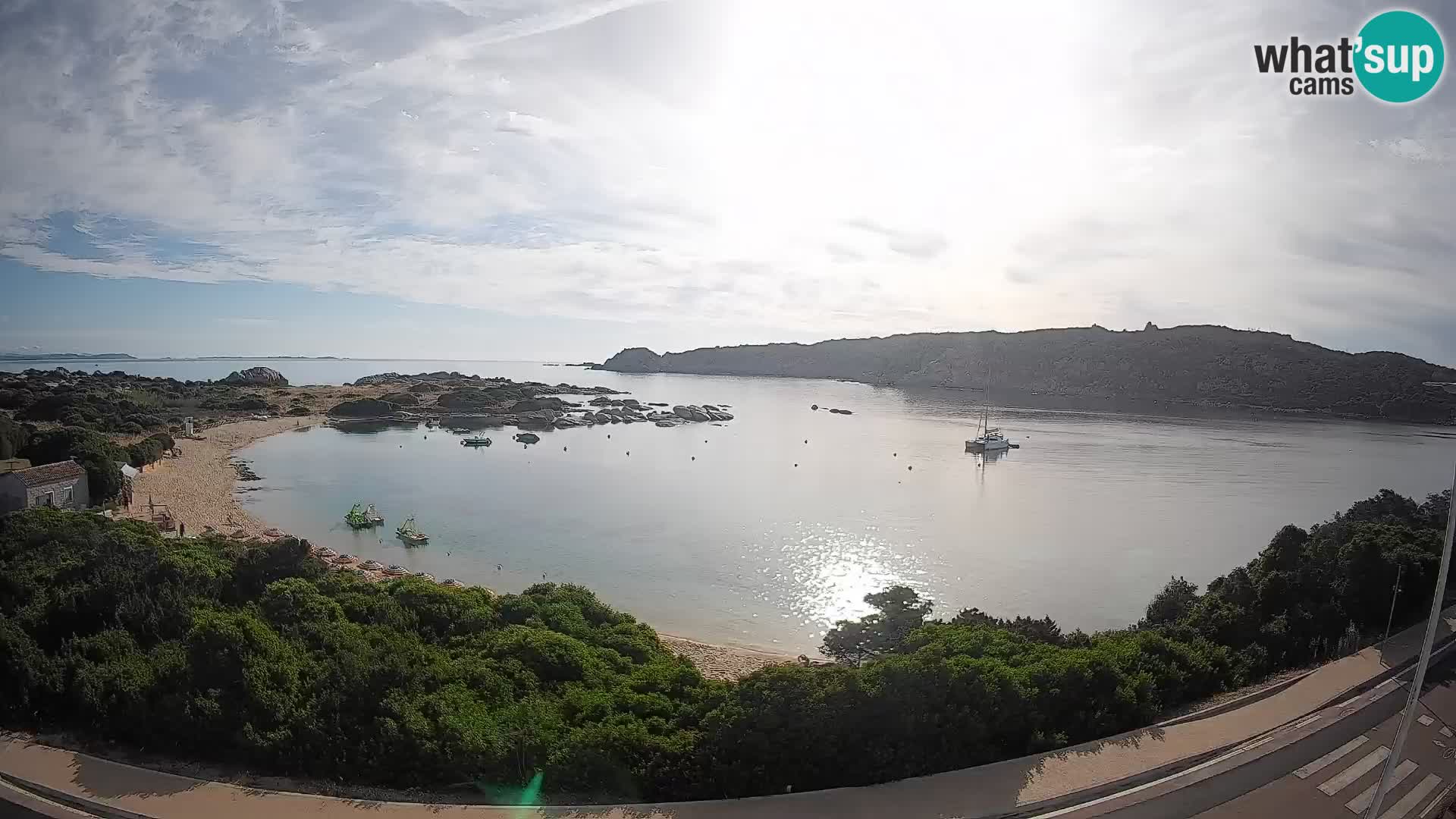 Webcam Rena di Levante – Live View from Capo Testa