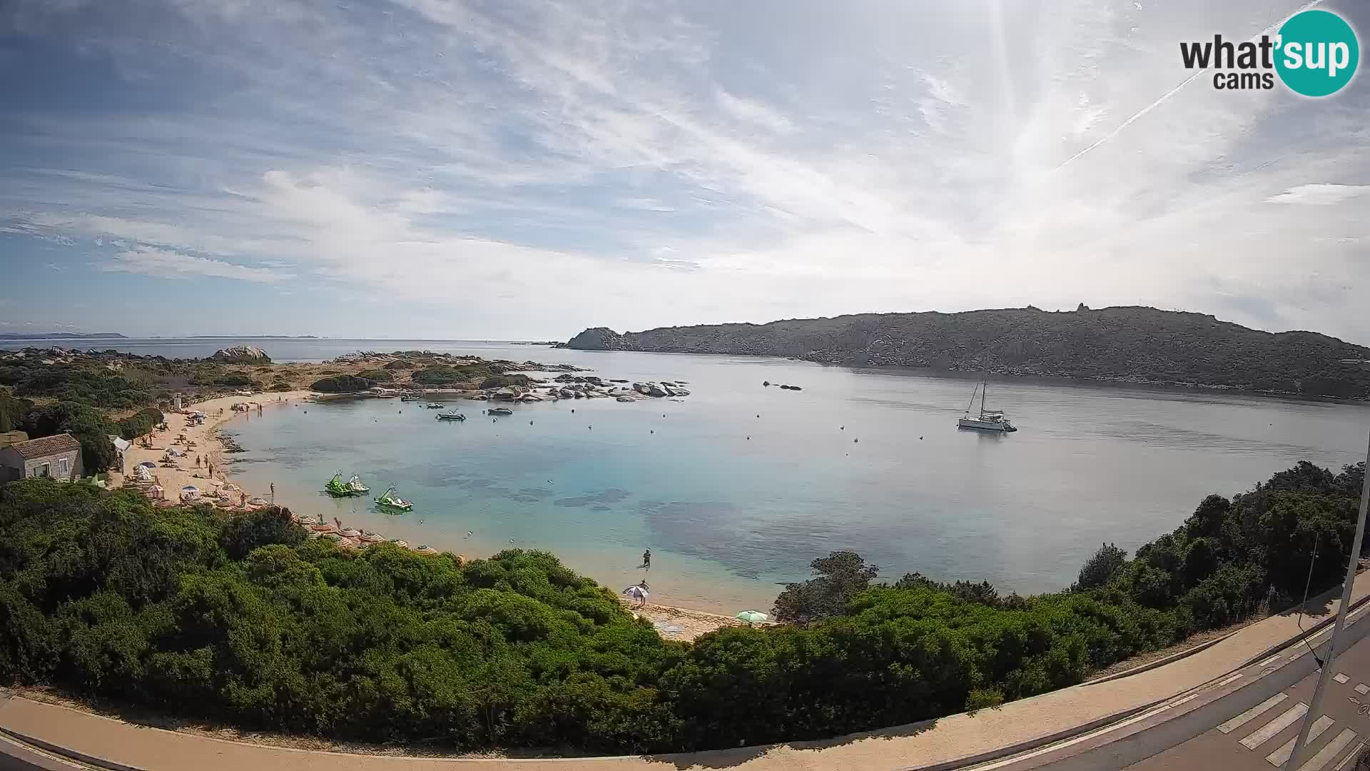 Webcam Rena di Levante – Liveblick von Capo Testa