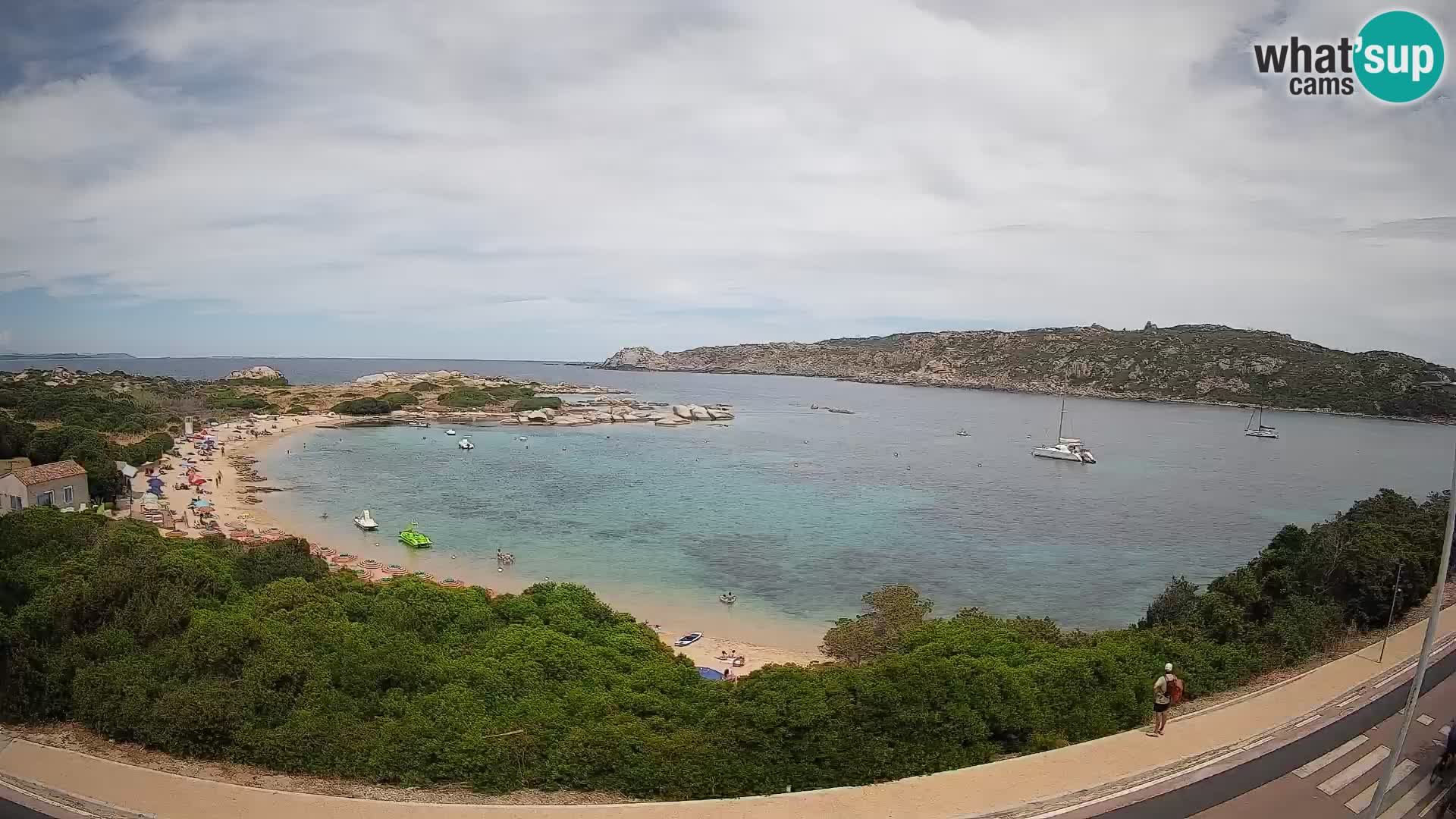 Webcam Rena di Levante – Vista en directo desde Capo Testa