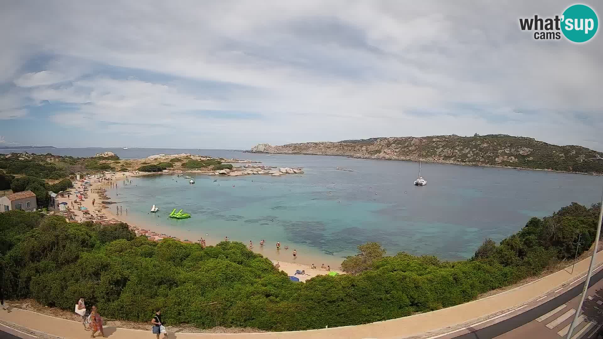 Webcam Rena di Levante – Vista en directo desde Capo Testa