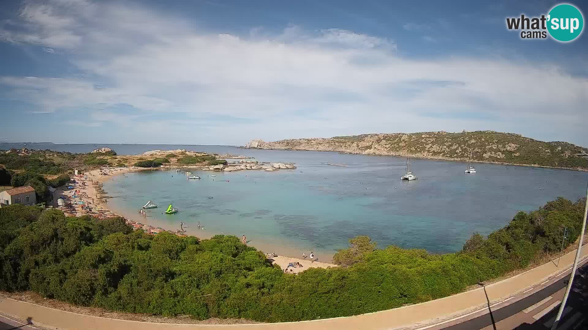 Webcam Rena di Levante – Vista en directo desde Capo Testa