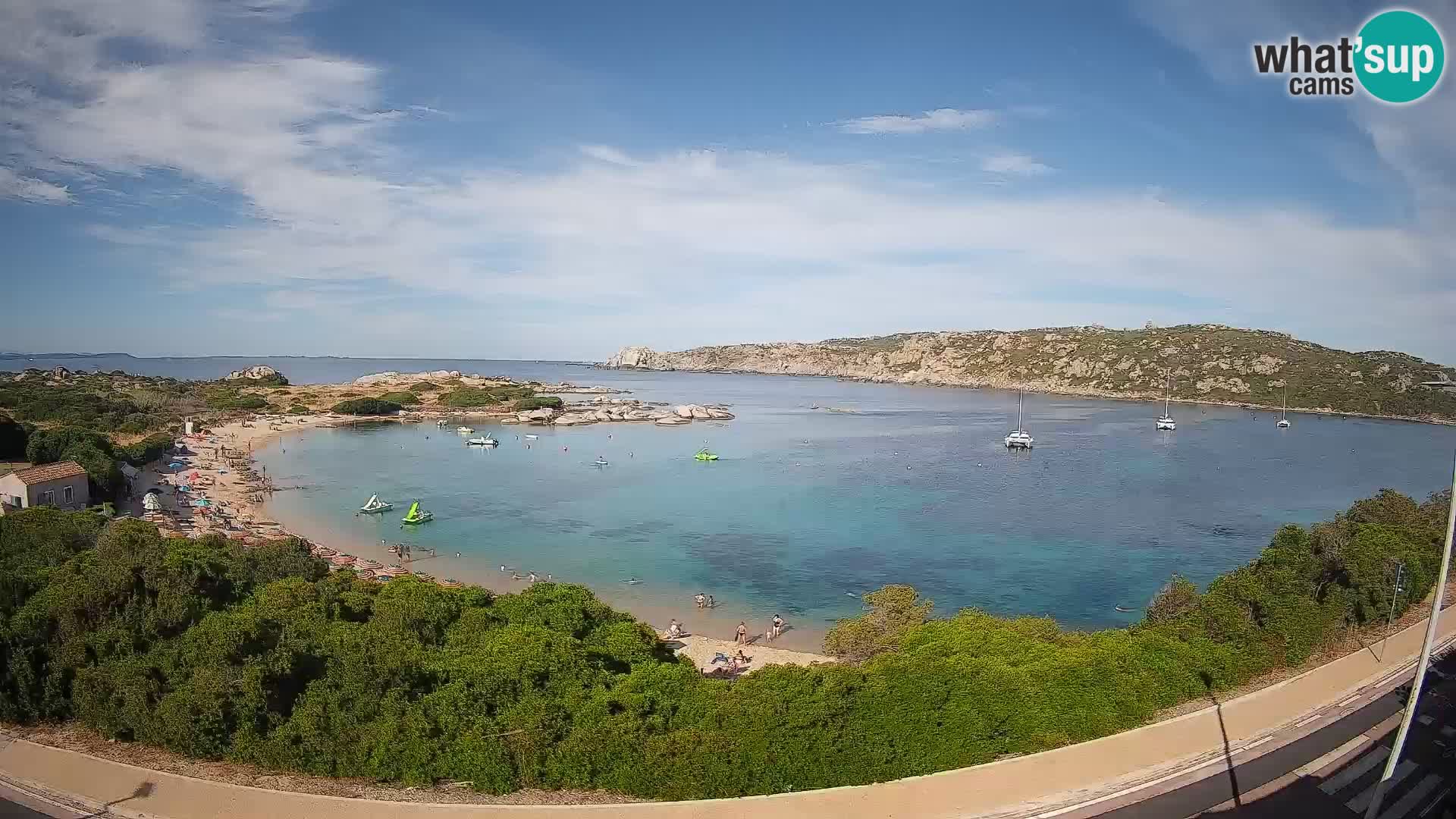 Webcam Rena di Levante – Liveblick von Capo Testa