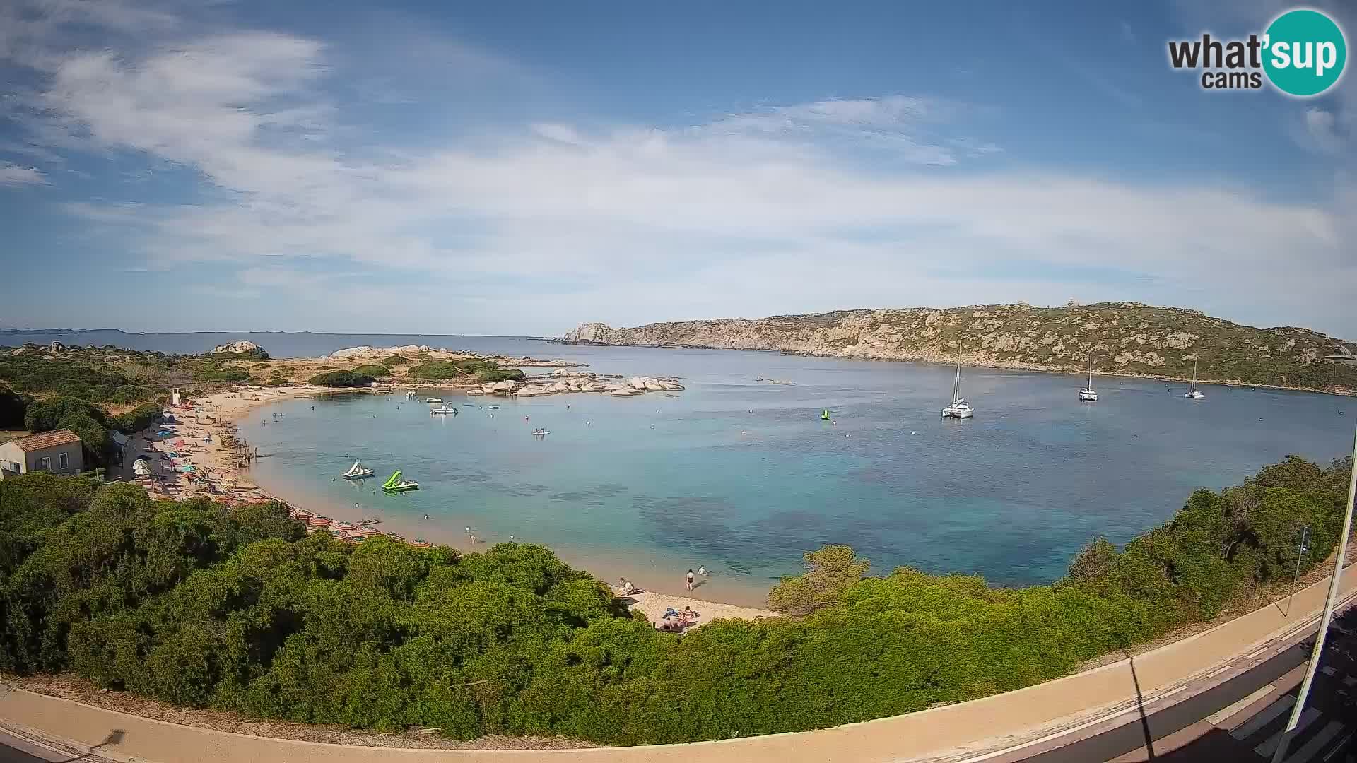 Webcam Rena di Levante – Vista en directo desde Capo Testa