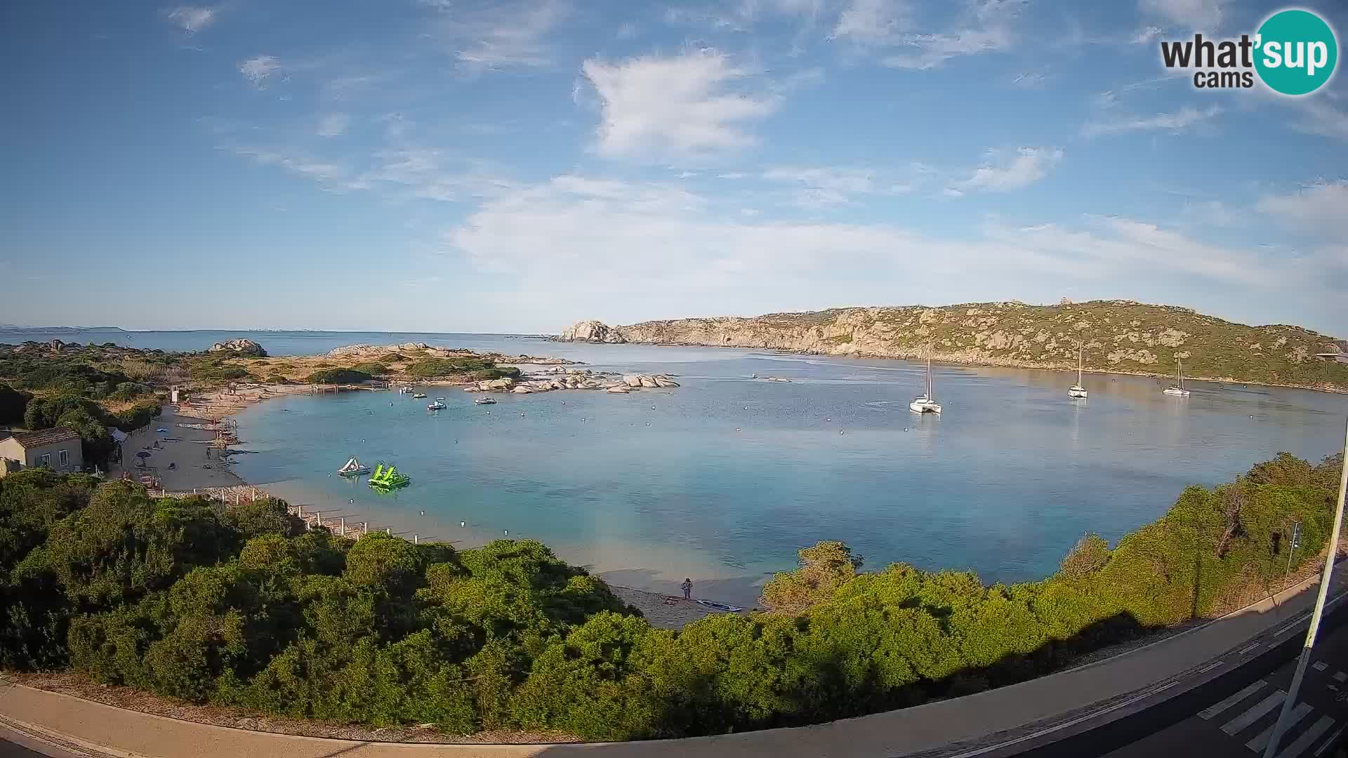 Webcam Rena di Levante – Vue en direct depuis Capo Testa