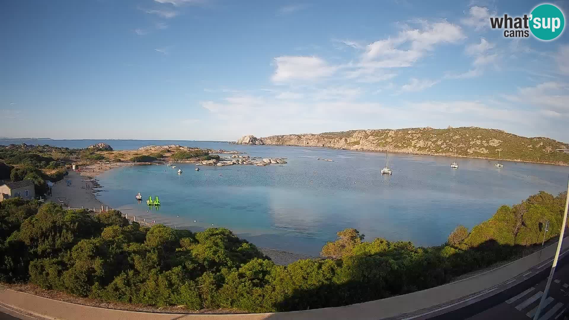 Webcam Rena di Levante – Vista live da Capo Testa