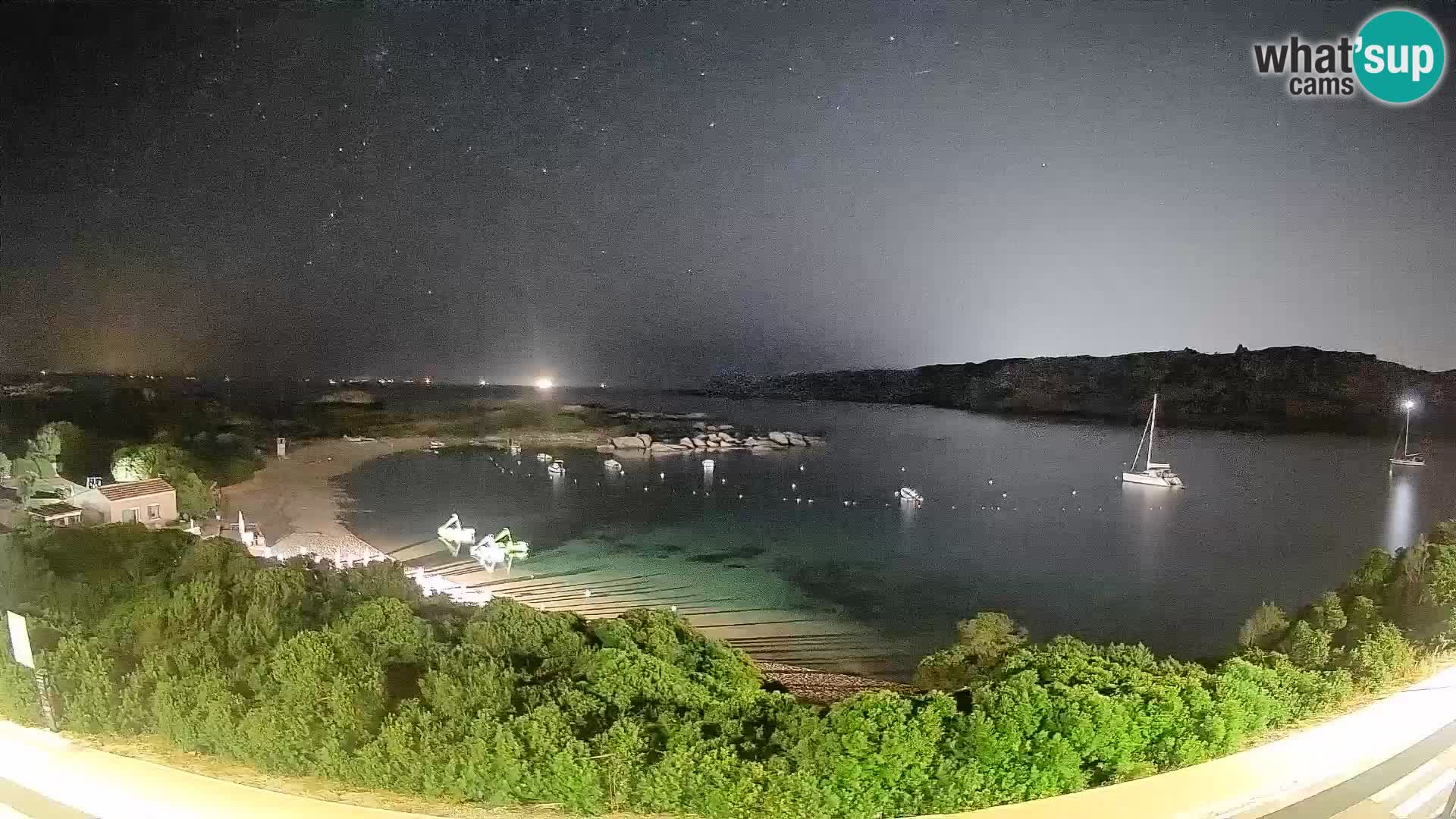 Webcam Rena di Levante – Live View from Capo Testa