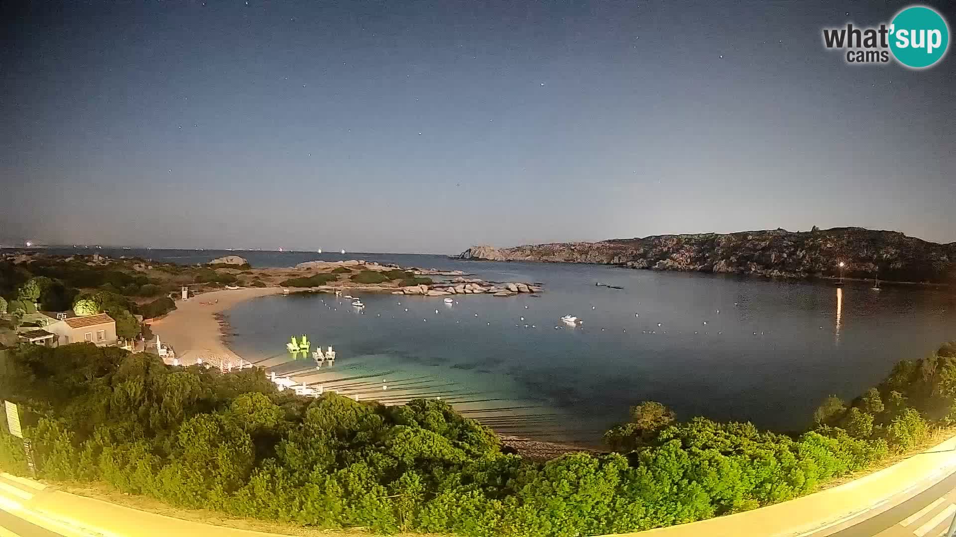 Webcam Rena di Levante – Live View from Capo Testa