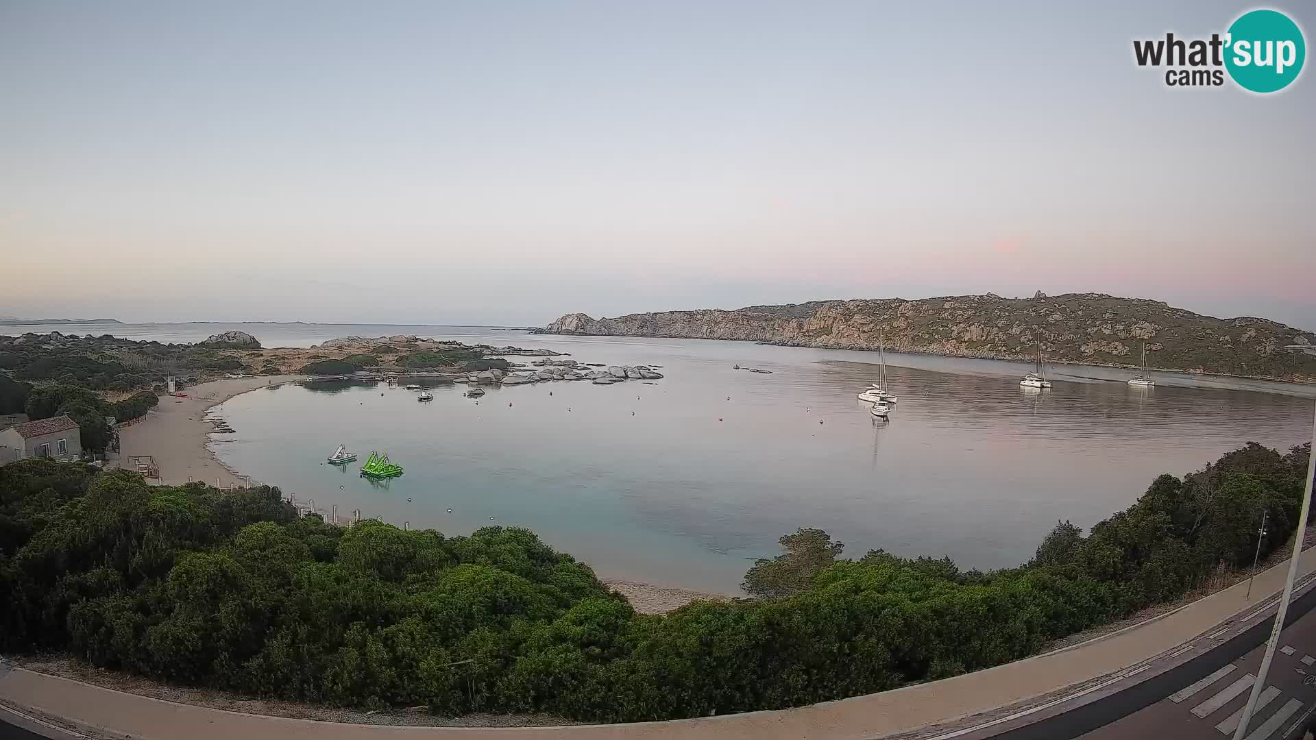 Webcam Rena di Levante – Live View from Capo Testa