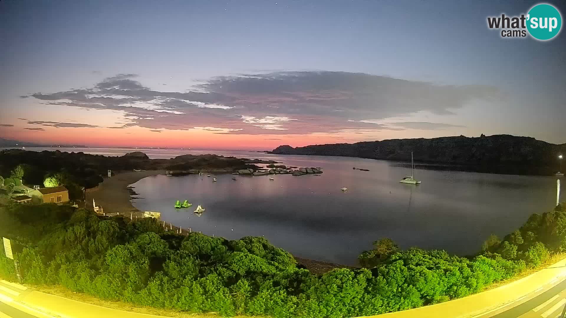 Webcam Rena di Levante – Live View from Capo Testa