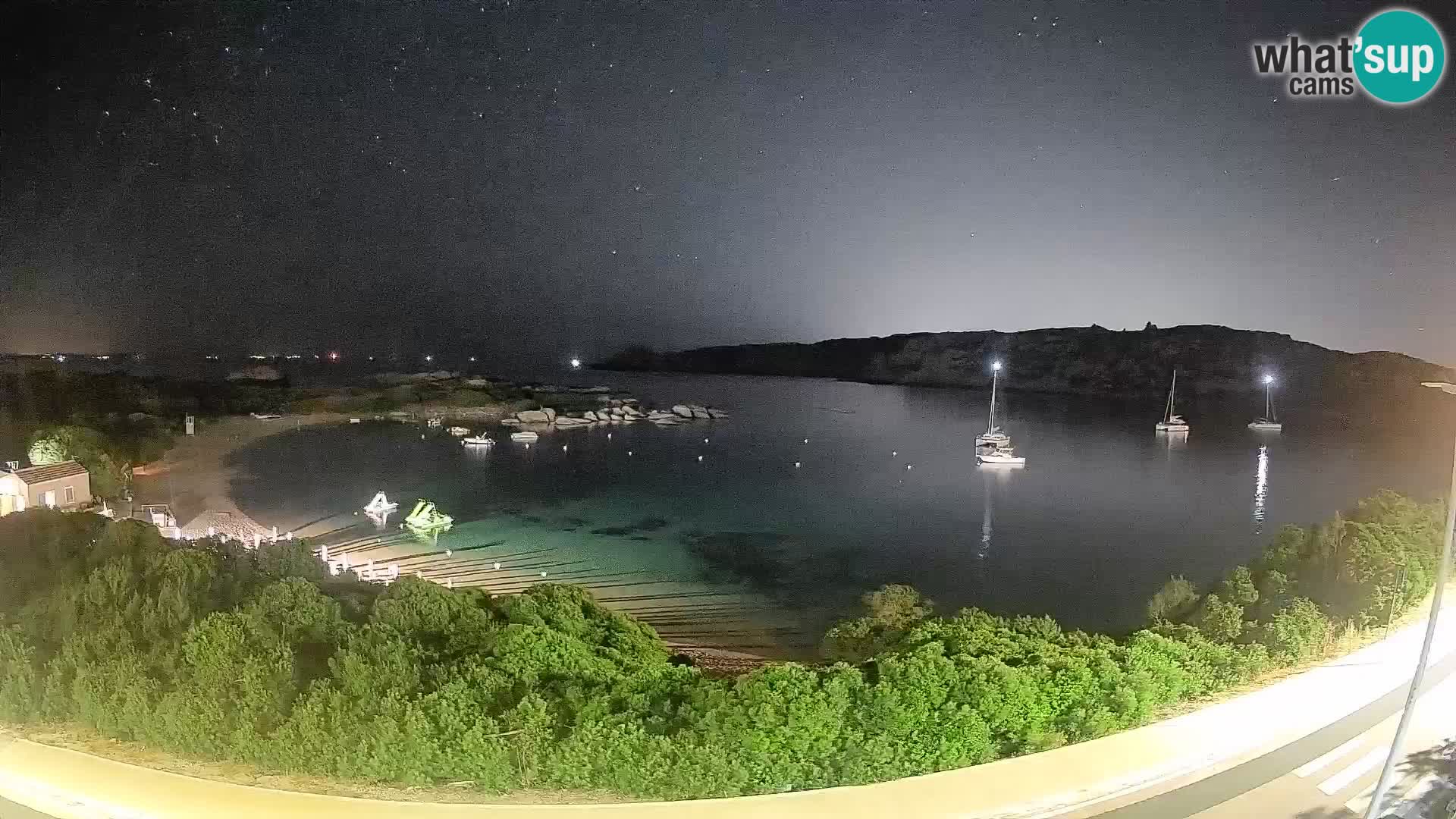 Webcam Rena di Levante – Live View from Capo Testa