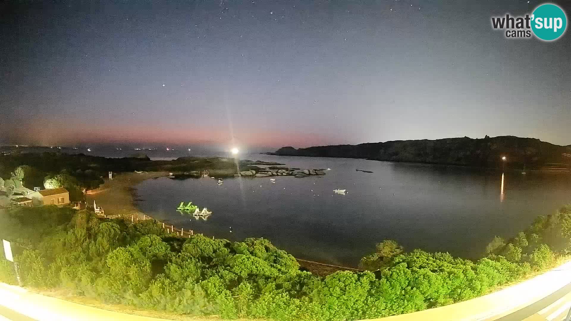 Webcam Rena di Levante – Live View from Capo Testa