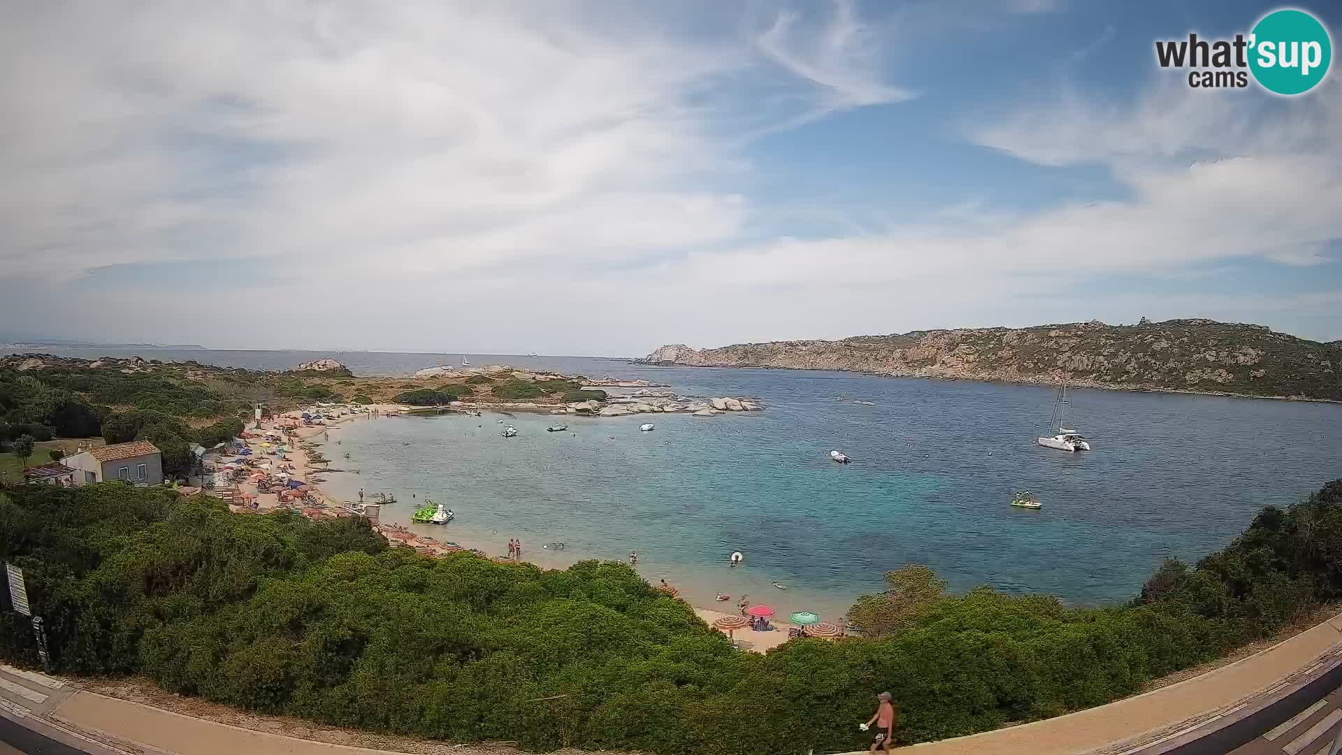 Webcam Rena di Levante – Live View from Capo Testa