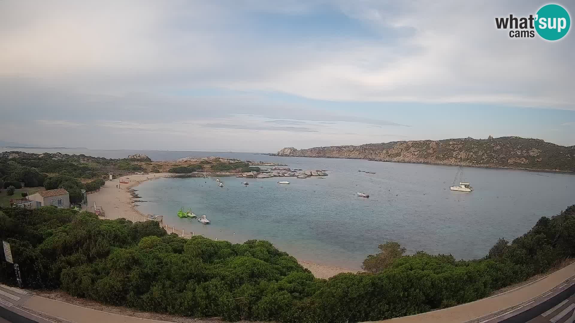 Webcam Rena di Levante – Vue en direct depuis Capo Testa
