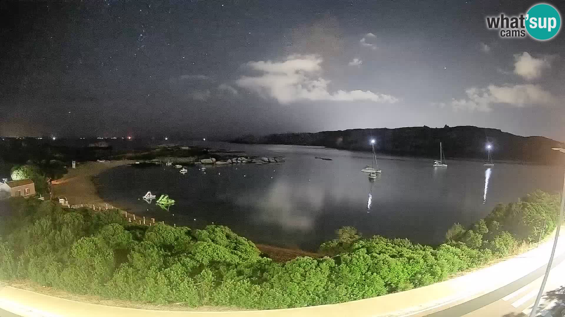 Webcam Rena di Levante – Live View from Capo Testa