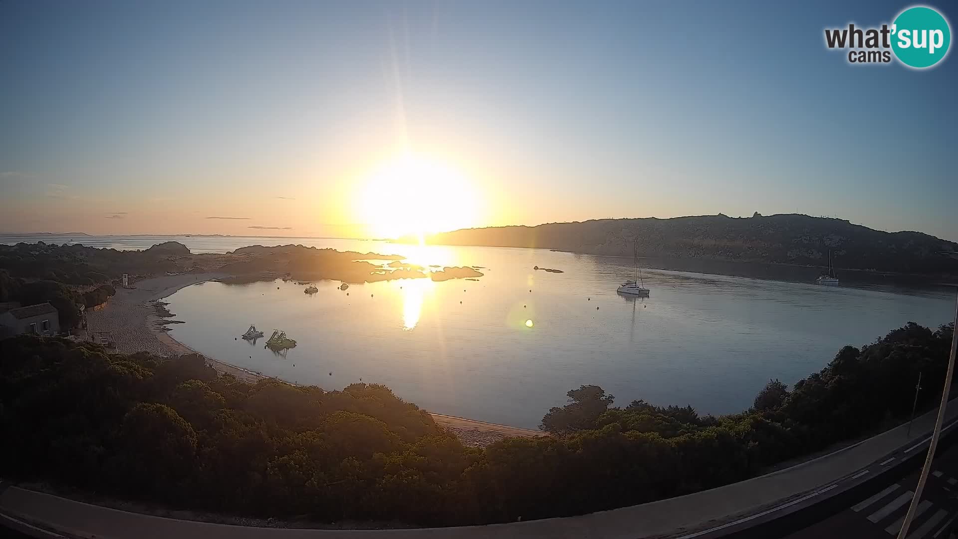 Webcam Rena di Levante – Live View from Capo Testa