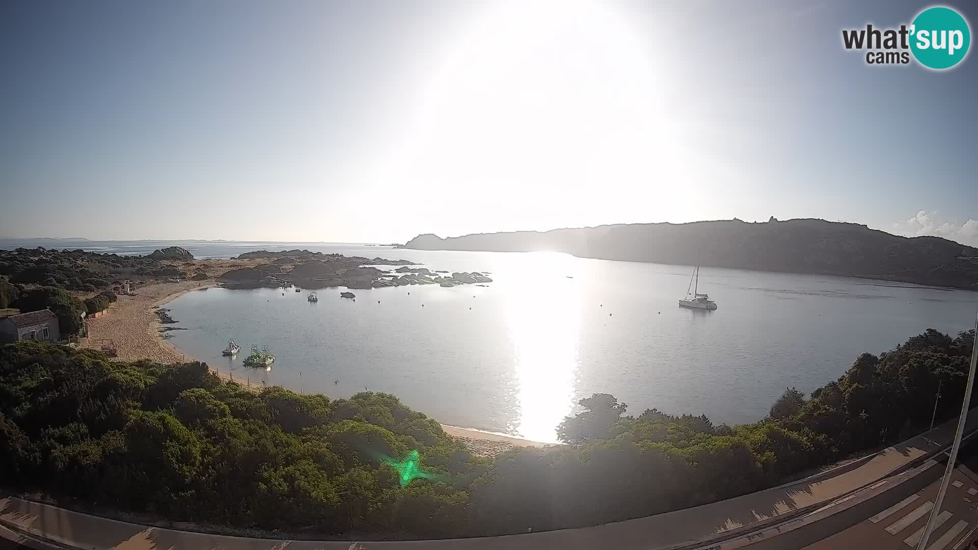Webcam Rena di Levante – Vista en directo desde Capo Testa