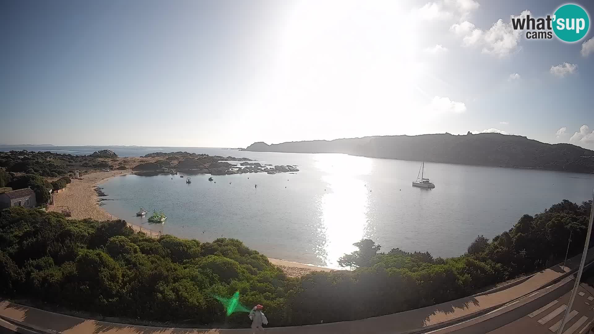 Webcam Rena di Levante – Live View from Capo Testa