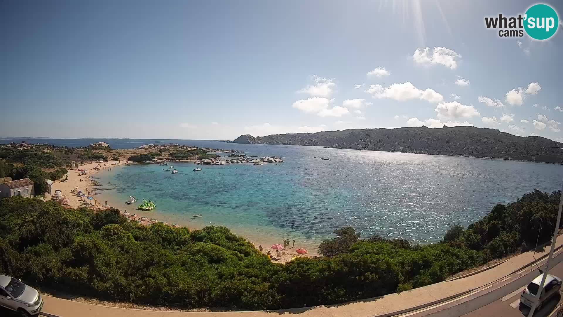 Webcam Rena di Levante – Vista live da Capo Testa