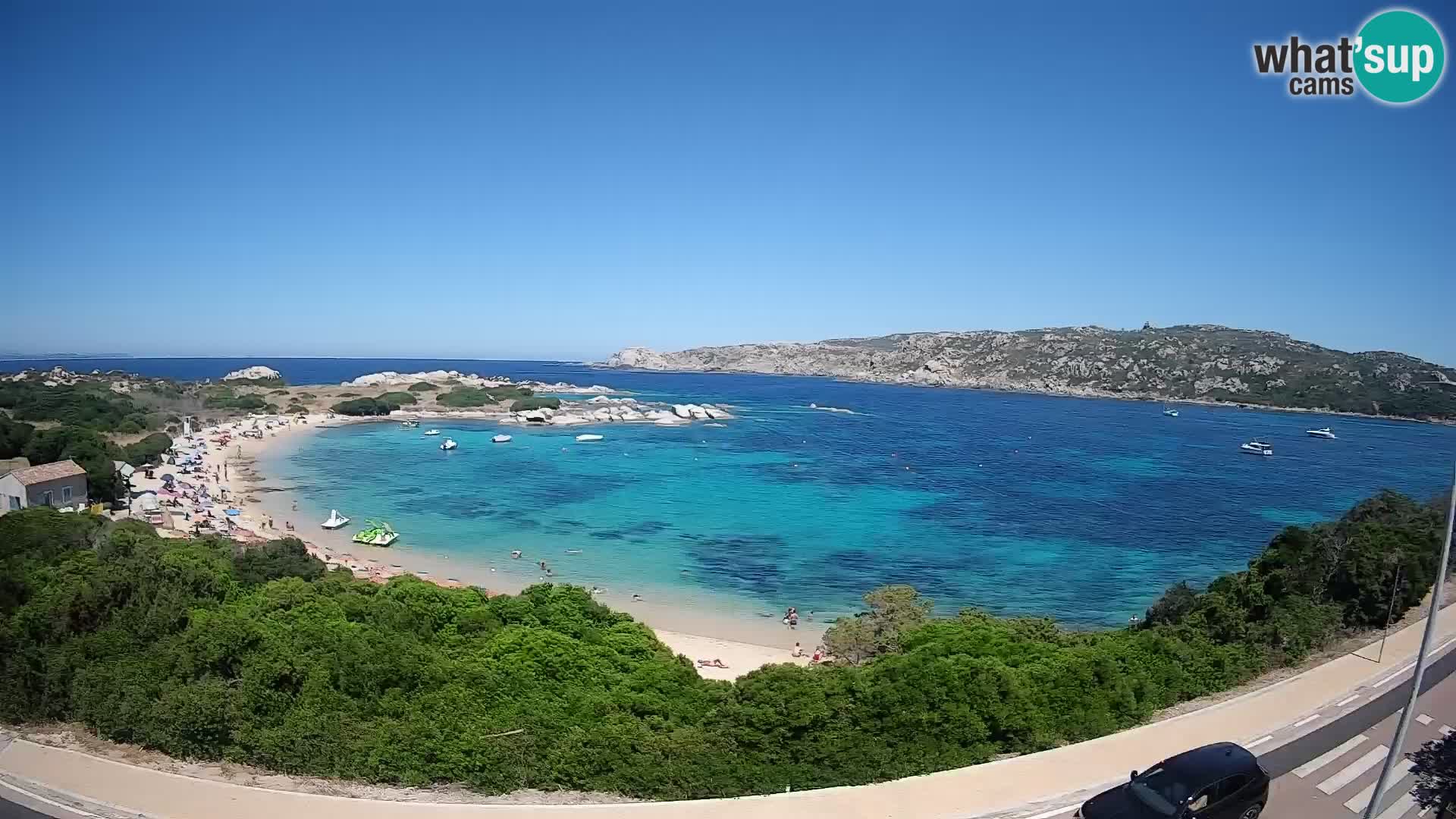 Spletna kamera Rena di Levante – Pogled v živo na Capo Testa