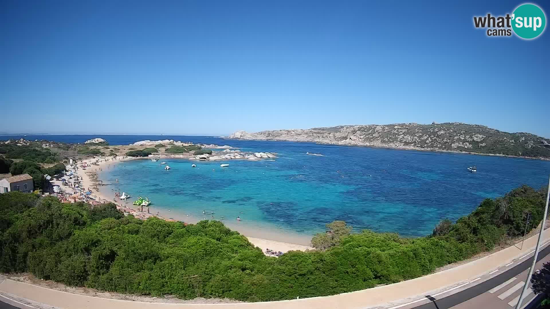 Spletna kamera Rena di Levante – Pogled v živo na Capo Testa