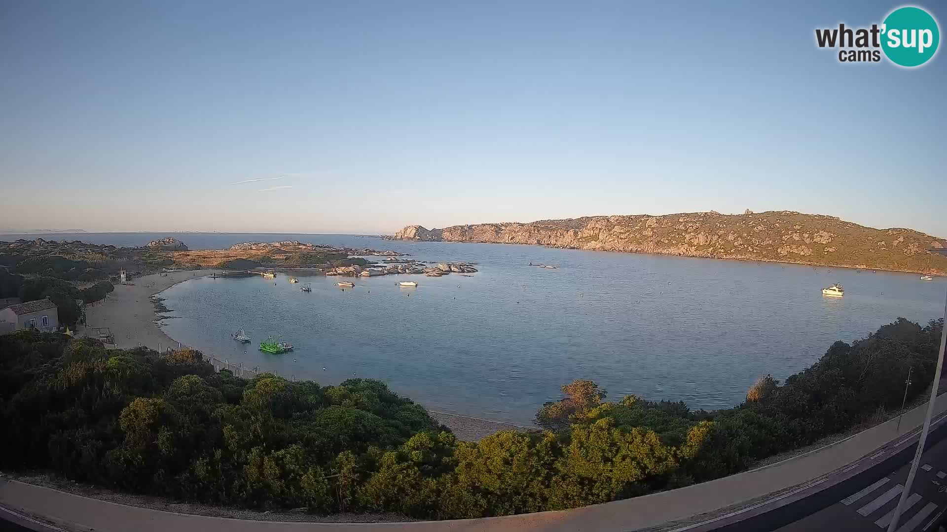 Webcam Rena di Levante – Vue en direct depuis Capo Testa