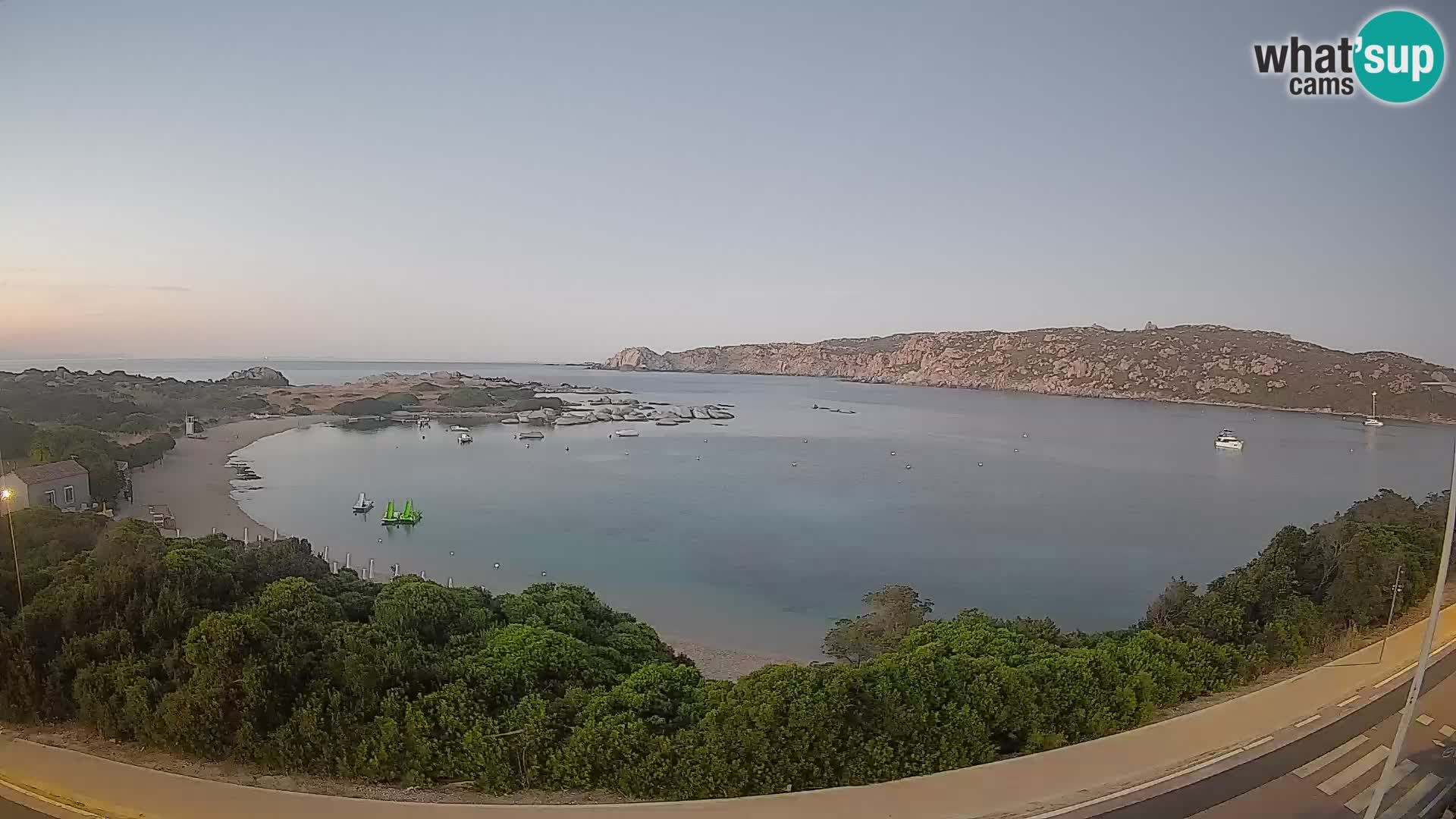 Webcam Rena di Levante – Vue en direct depuis Capo Testa
