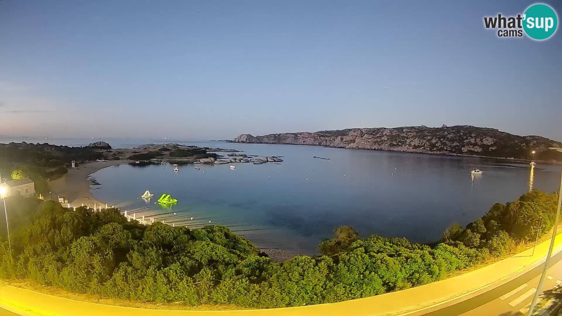 Web kamera Rena di Levante – Pogled uživo s Capo Testa