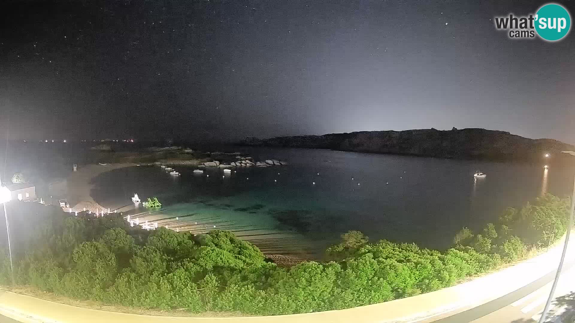 Spletna kamera Rena di Levante – Pogled v živo na Capo Testa