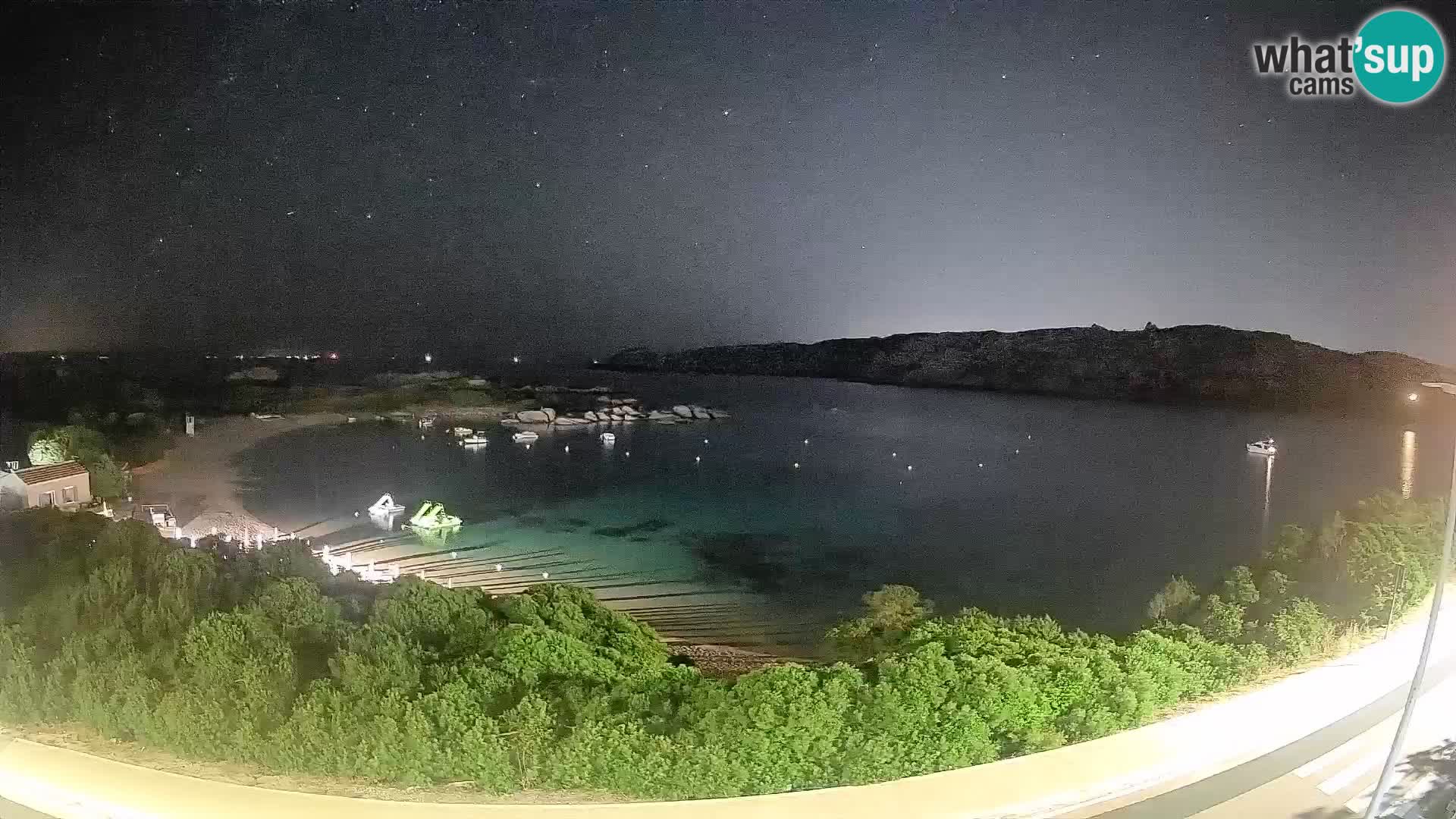 Spletna kamera Rena di Levante – Pogled v živo na Capo Testa