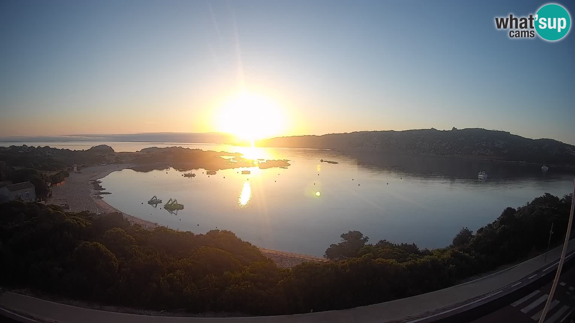 Webcam Rena di Levante – Live View from Capo Testa
