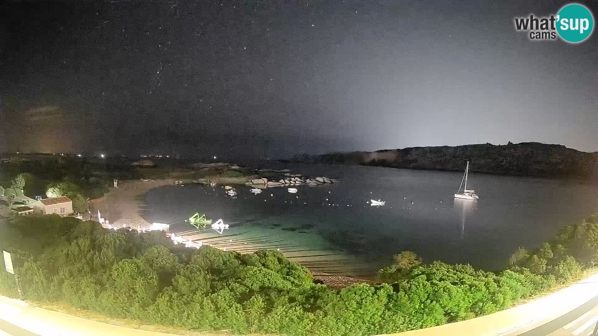 Webcam Rena di Levante – Live View from Capo Testa