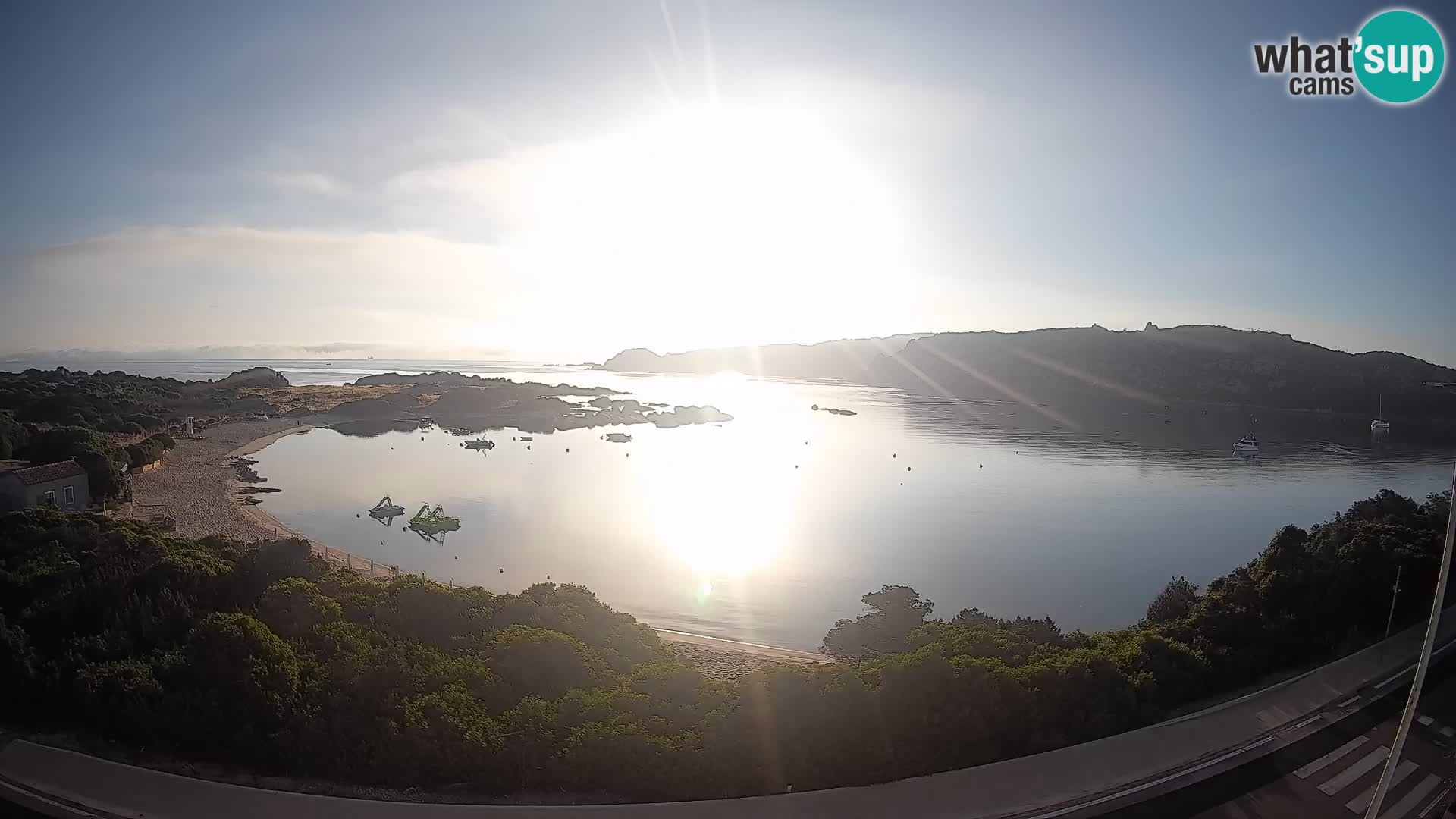 Webcam Rena di Levante – Vista en directo desde Capo Testa