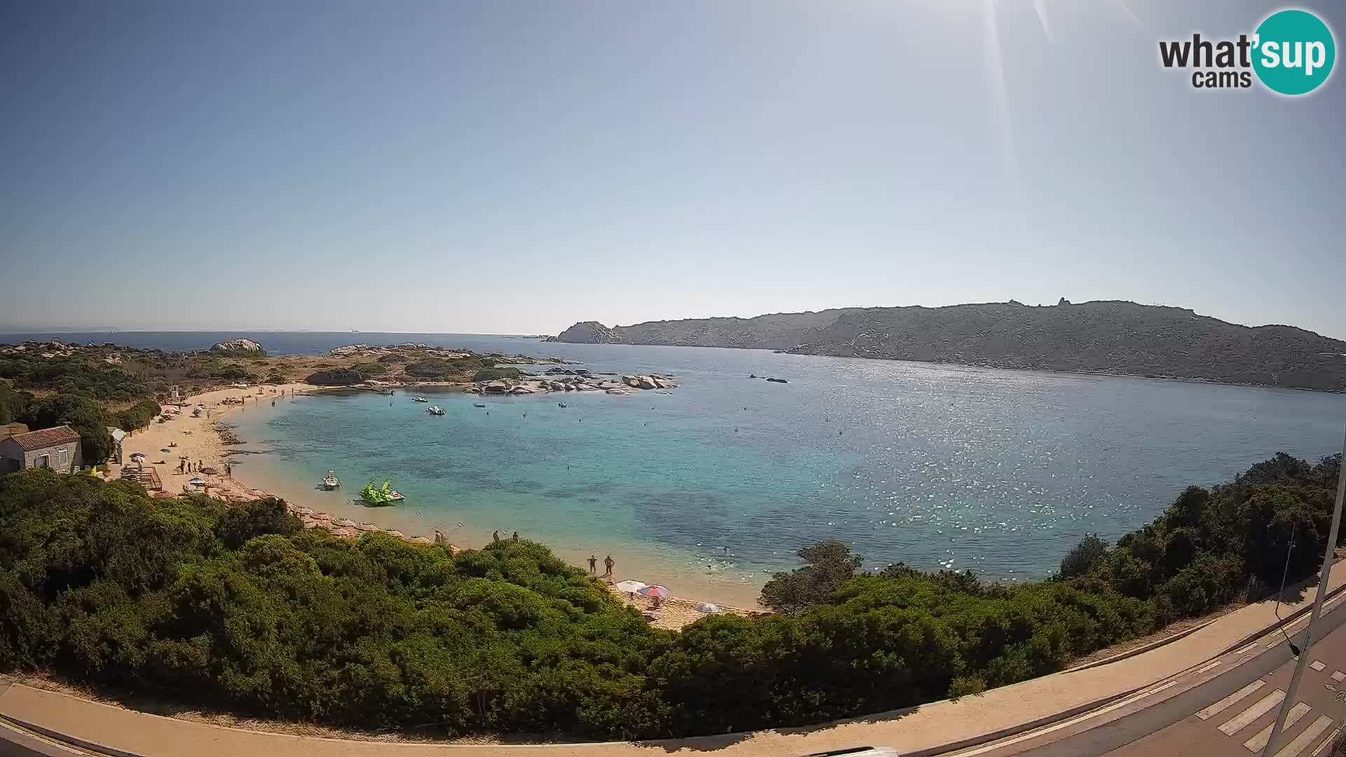 Webcam Rena di Levante – Vue en direct depuis Capo Testa
