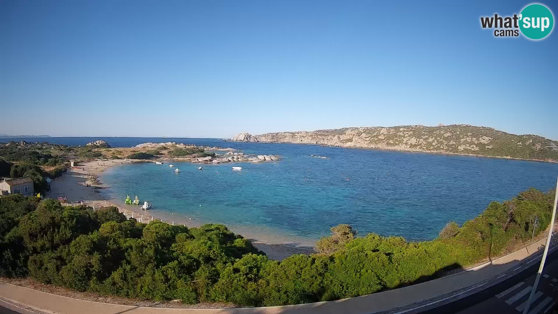 Webcam Rena di Levante – Vista en directo desde Capo Testa