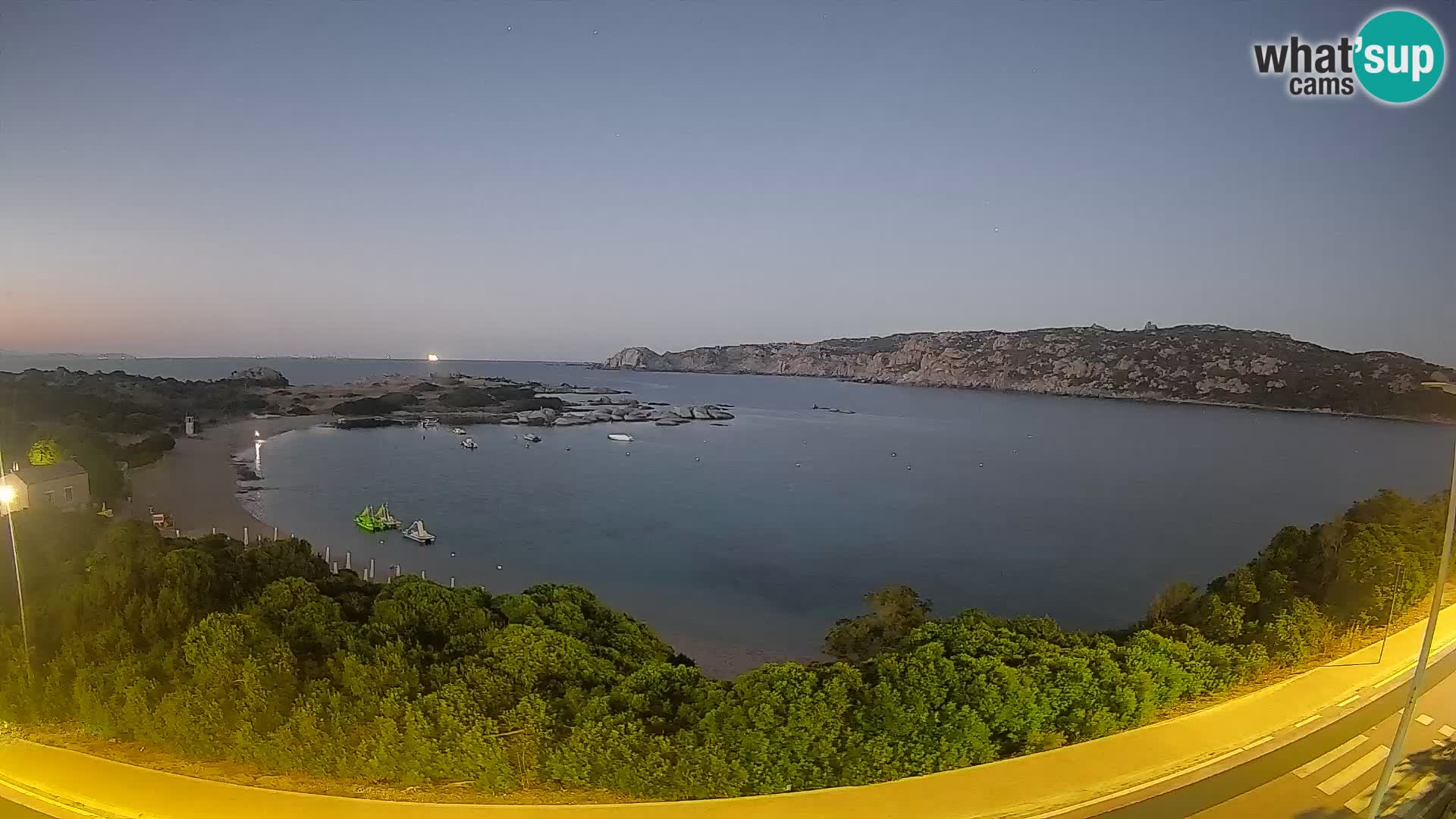 Spletna kamera Rena di Levante – Pogled v živo na Capo Testa