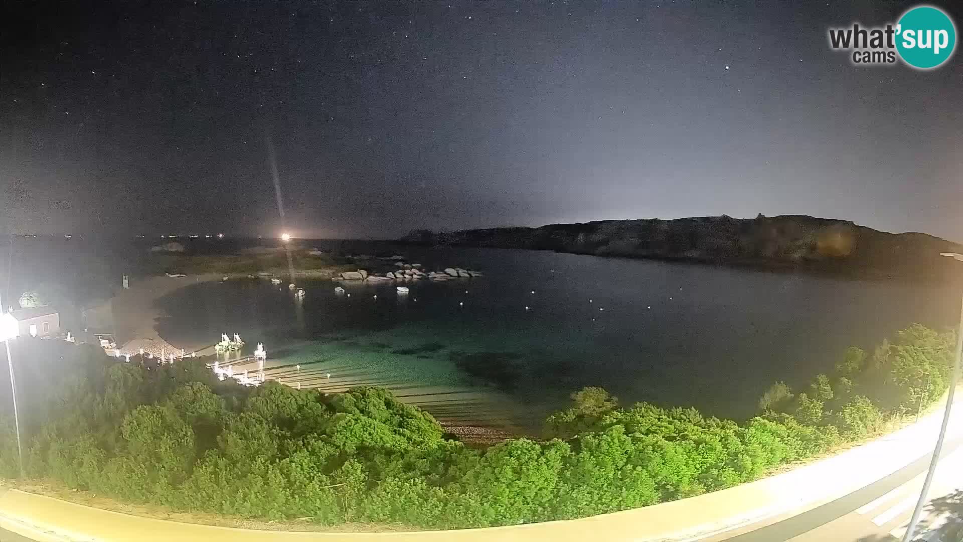 Spletna kamera Rena di Levante – Pogled v živo na Capo Testa