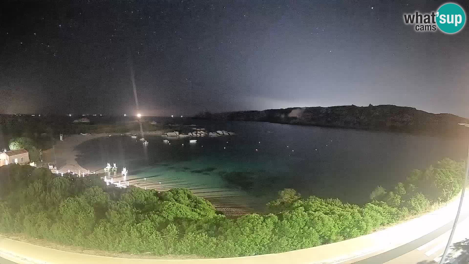 Spletna kamera Rena di Levante – Pogled v živo na Capo Testa