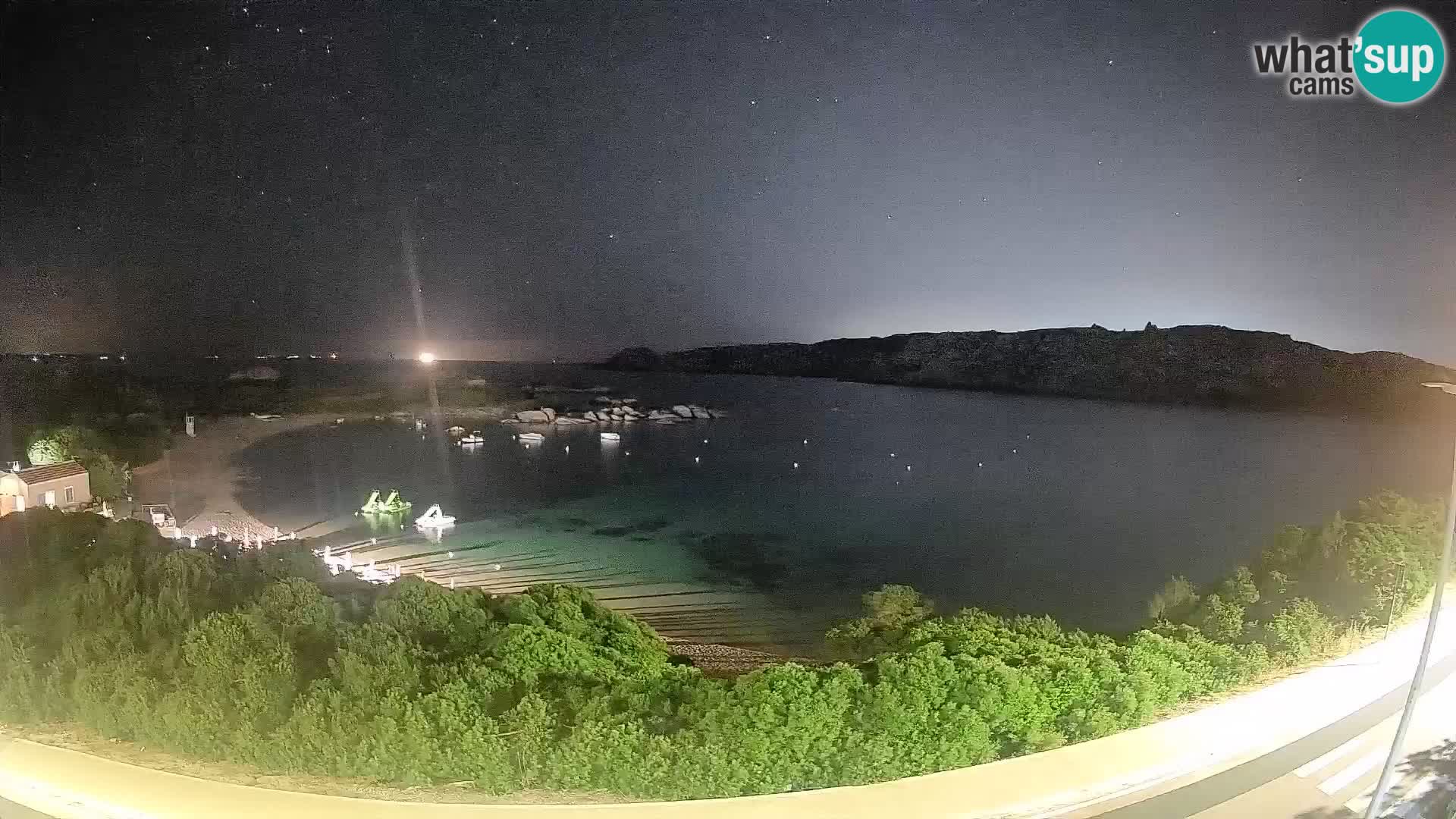 Webcam Rena di Levante – Live View from Capo Testa